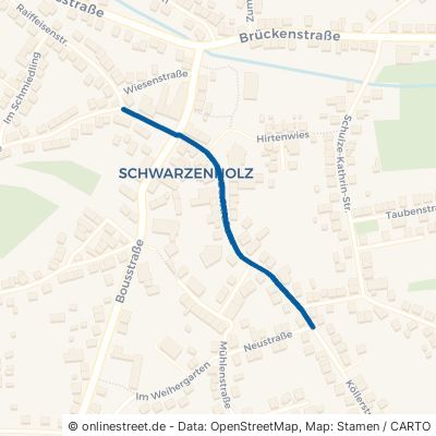Dorfstraße Saarwellingen Schwarzenholz 
