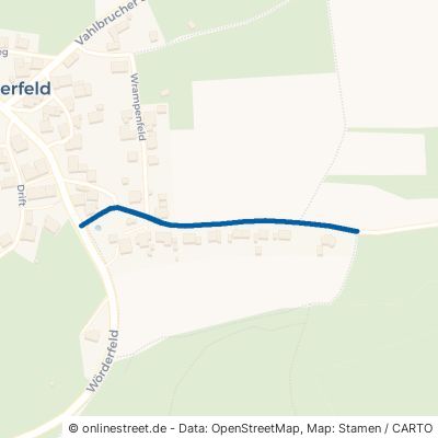 Hünkergrunder Straße Lügde Wörderfeld 