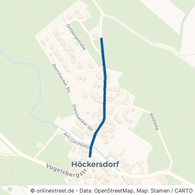 Ober-Ohmener Straße Mücke Höckersdorf 