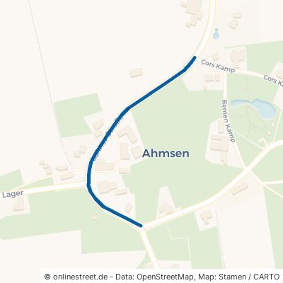 Lahner Straße Lähden Ahmsen 