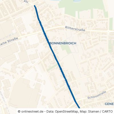 Dohler Straße Mönchengladbach Bonnenbroich 