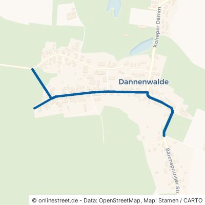 Dannenwalder Dorfstraße Gumtow Dannenwalde 