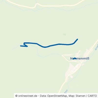 Schöngarnweg Bad Wildbad Nonnenmiß 