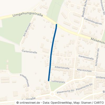 Johann-Sebastian-Bach-Straße Markneukirchen Platten 