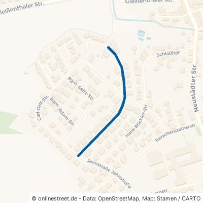 Pfarrer-Roeseneder-Straße Windischeschenbach Gleißenthal 