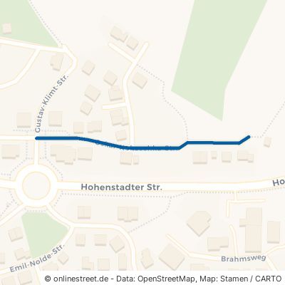Oskar-Kokoschka-Straße Abtsgmünd Altschmiede 