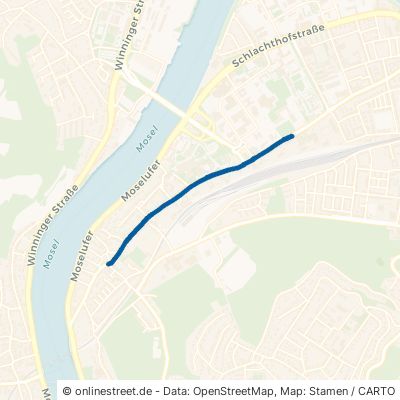 Koblenzer Straße Koblenz Moselweiß 