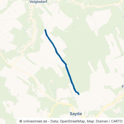 Alte Voigtsdorfer Straße Sayda 