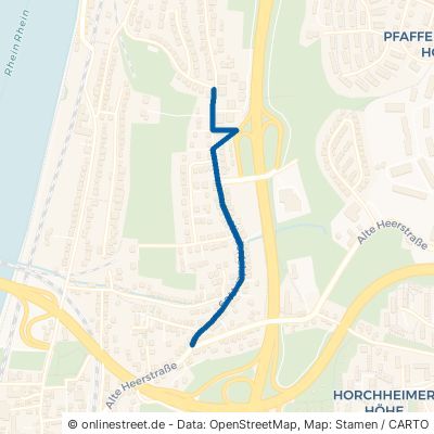 Niederfelder Weg Koblenz Horchheim 