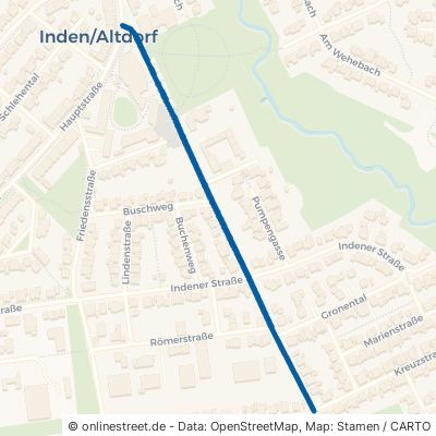 Geuenicher Straße Inden Inden/Altdorf 