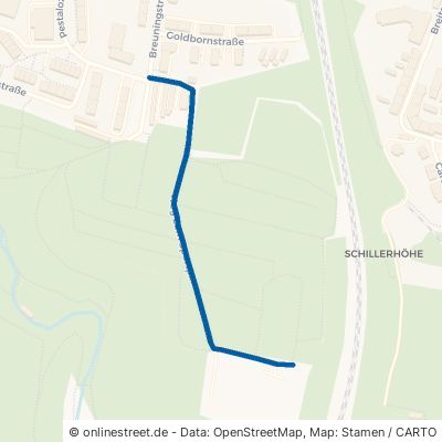 Weg Zum Sportplatz Waldheim 