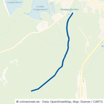 Alter Zaunhäuser Weg Altenberg 