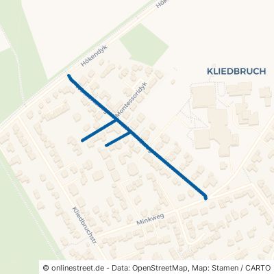 Winnertzweg Krefeld Inrath/Kliedbruch 