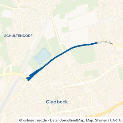 Konrad-Adenauer-Allee Gladbeck Mitte 