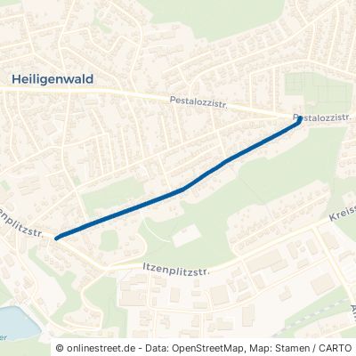 Kaiserstraße Schiffweiler Heiligenwald 