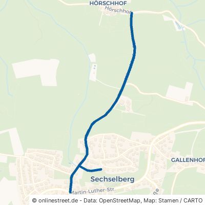 Hörschhofer Straße Althütte Sechselberg 