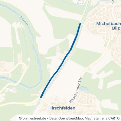 Bahnhofstraße 74544 Michelbach an der Bilz Wilhelmsglück Hirschfelden