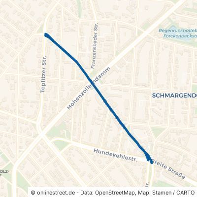 Berkaer Straße 14199 Berlin Schmargendorf Bezirk Charlottenburg-Wilmersdorf