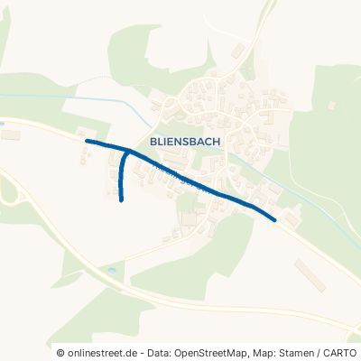 Rieblinger Straße Wertingen Bliensbach 