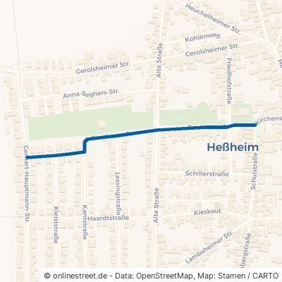 Goethestraße Heßheim 