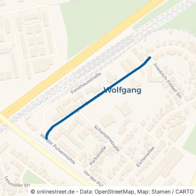 August-Bebel-Straße Hanau Wolfgang 