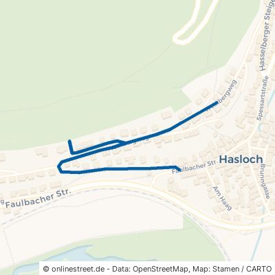 Weinbergweg Hasloch 