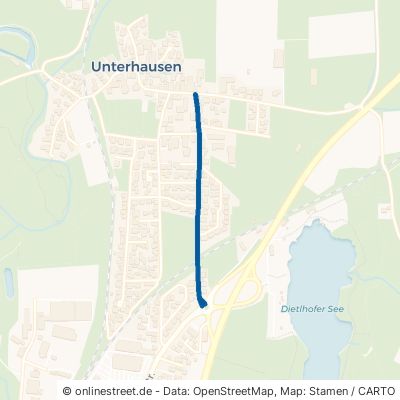 Unterhausener Straße 82362 Weilheim im OB Unterhausen 