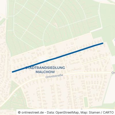 Ostaraweg Berlin Stadtrandsiedlung Malchow 