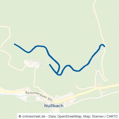 Hubertusweg Triberg im Schwarzwald Nußbach 