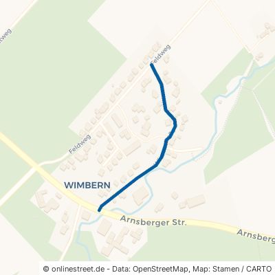 Wiesenstraße Wickede Wimbern 