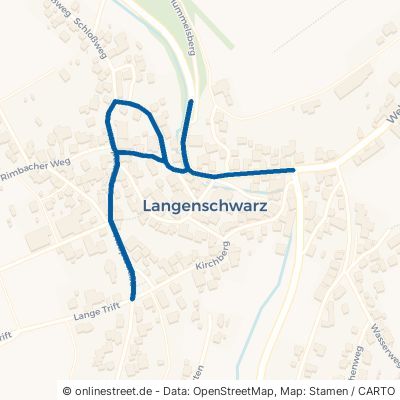 Hauptstraße Burghaun Langenschwarz 