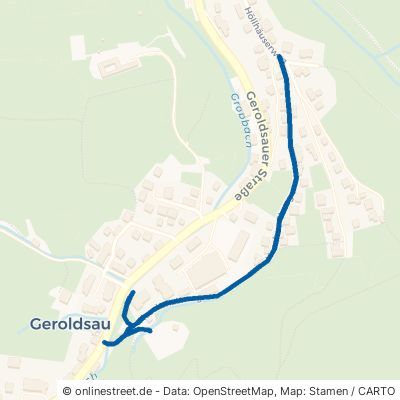 Heschmattweg Baden-Baden Geroldsau 