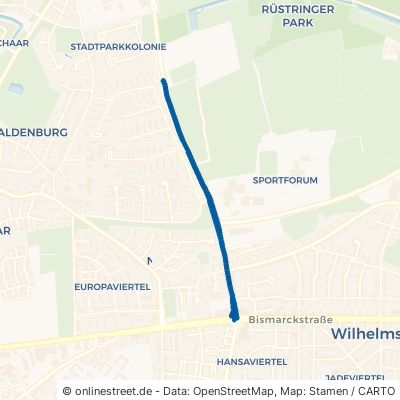 Friedrich-Paffrath-Straße Wilhelmshaven Siebethsburg 