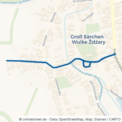 Wittichenauer Straße Lohsa Groß Särchen 