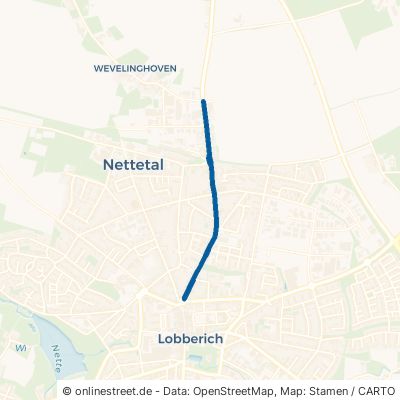 Niedieckstraße Nettetal Hinsbeck 