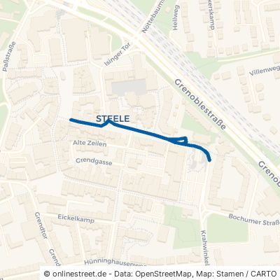 Kaiser-Wilhelm-Straße 45276 Essen Steele Stadtbezirke VII