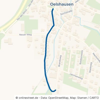 Wattenbergstraße Zierenberg Oelshausen 