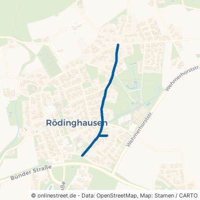 Hambachweg Rödinghausen 