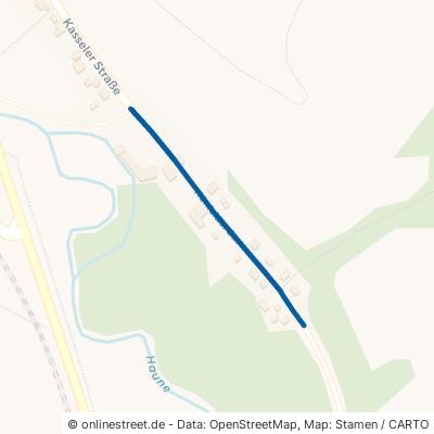 Hünfelder Straße Hauneck Oberhaun 