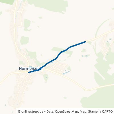 Auerbacher Straße Zwönitz Hormersdorf 