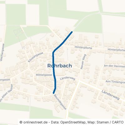 Herrngasse Büdingen Rohrbach 