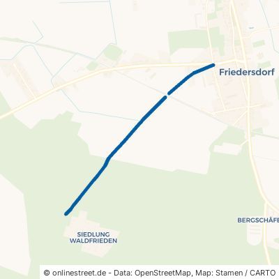 Wettenweg Heidesee Friedersdorf 