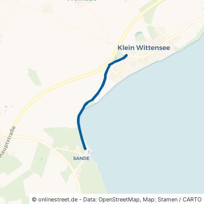 Strandweg Klein Wittensee 