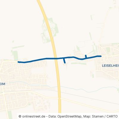 Pfeddersheimer Straße Worms Leiselheim 