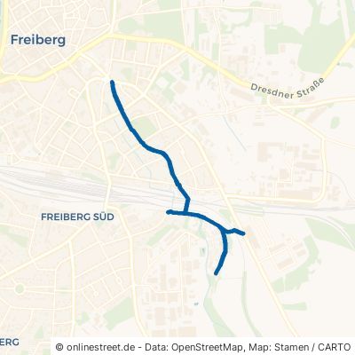 Silberhofstraße Freiberg Zug 