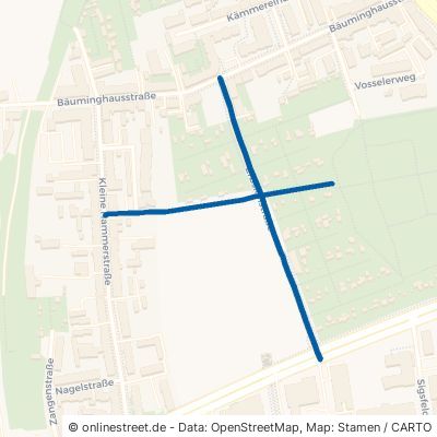 Erbslöhstraße Essen Altenessen-Süd Stadtbezirke V