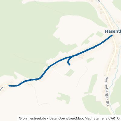 Rödelbergstraße Sonneberg Hasenthal 