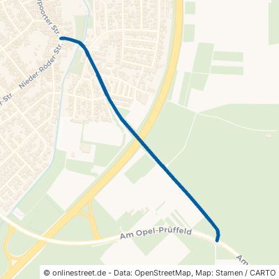 Opelstraße Rodgau Dudenhofen 