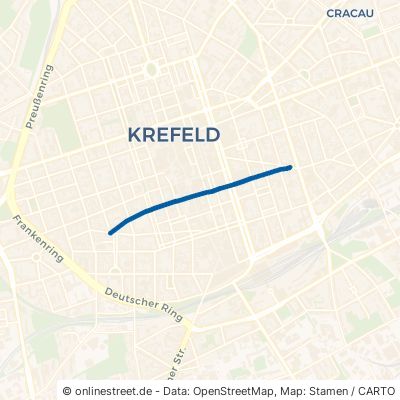 Dreikönigenstraße Krefeld Stadtmitte 