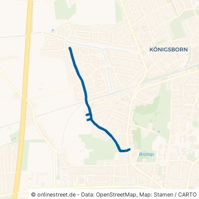Vaersthausener Straße Unna Königsborn 